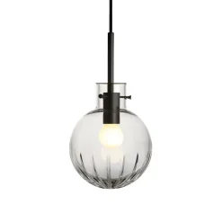 HADELAND GLASSVERK Taklamper|Krystallkuler-KRYSTALLKULE TAKLAMPE STOR STJERNE 160MM Klar
