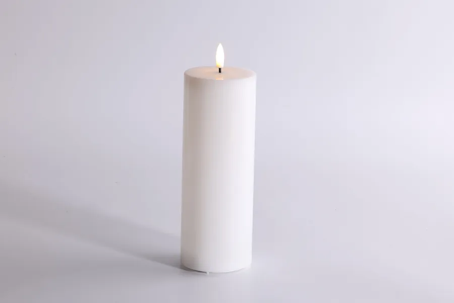 PORSGRUNDS PORSELÆNSFABRIK Lys Og Led-Lys-KUBBELYS LED HVIT 20 CM