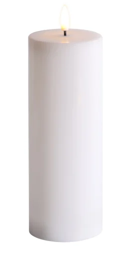 PORSGRUNDS PORSELÆNSFABRIK Lys Og Led-Lys-KUBBELYS LED HVIT 20 CM