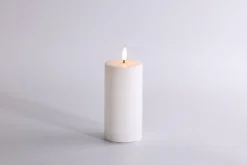 PORSGRUNDS PORSELÆNSFABRIK Lys Og Led-Lys-KUBBELYS LED HVIT 15 CM