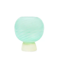 HADELAND GLASSVERK AS Vaser|Kunstglass-KUMI LITEN VASE GRØNN / BEIGE Grønn