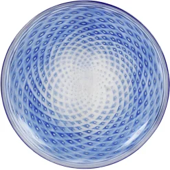 HADELAND GLASSVERK AS Dekorfat Og -Boller|Fat Og Serveringsfat-LOBELIA FAT 40 CM BLÅ Blå