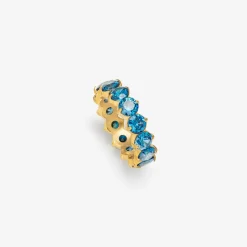 HADELAND GLASSVERK Ringer|Ringer-LYRA RING BLÅ