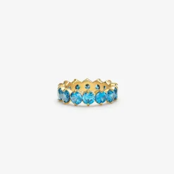 HADELAND GLASSVERK Ringer|Ringer-LYRA RING BLÅ
