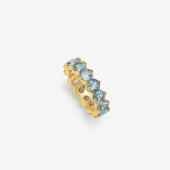 HADELAND GLASSVERK Ringer|Ringer-LYRA RING ISBLÅ