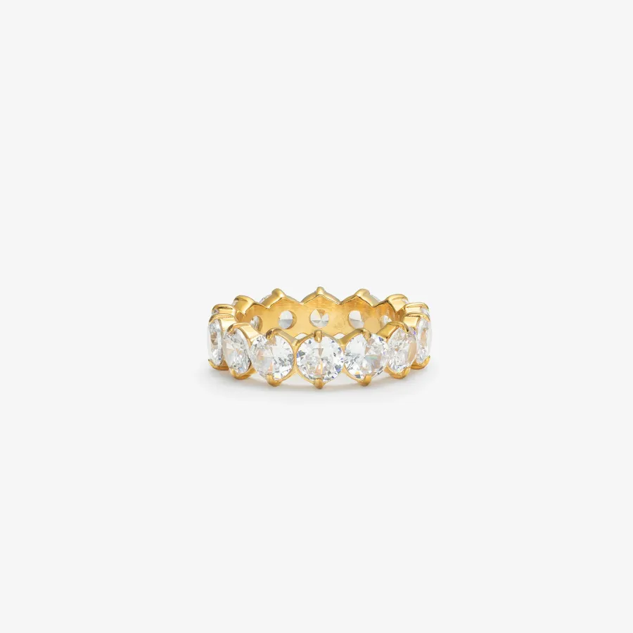 HADELAND GLASSVERK Ringer|Ringer-LYRA RING KLAR