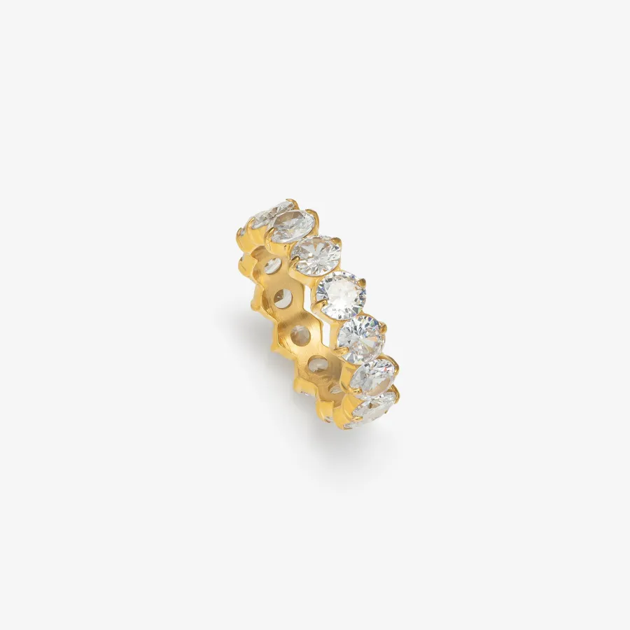 HADELAND GLASSVERK Ringer|Ringer-LYRA RING KLAR