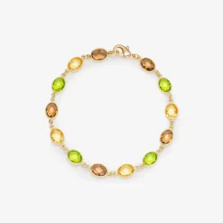 HADELAND GLASSVERK Armbånd|Armbånd-LYSNE ARMBÅND M/GUL