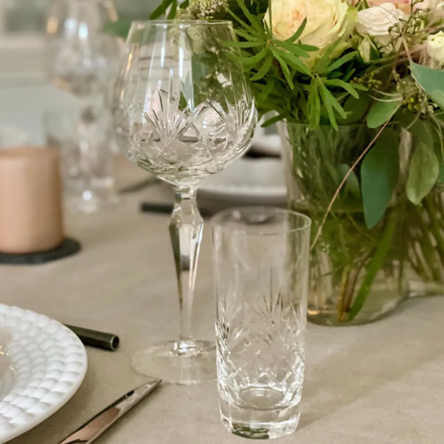 HADELAND GLASSVERK AS Vannglass-MARIE FARRISGLASS 21 CL Klar