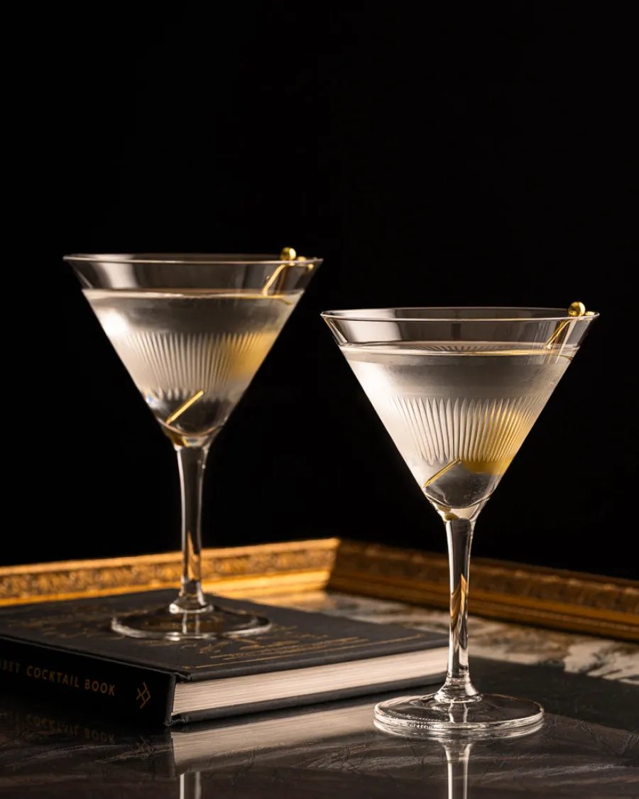 HADELAND GLASSVERK AS Cocktailglass-NEW YORK MARTINIGLASS 35CL 2PK