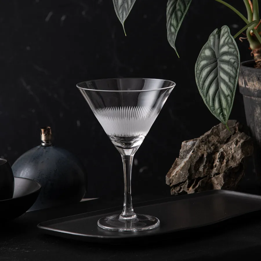 HADELAND GLASSVERK AS Cocktailglass-NEW YORK MARTINIGLASS 35CL 2PK