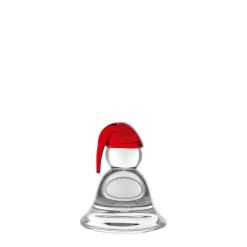 HADELAND GLASSVERK AS Julepynt-NISSEKONE 8 CM Rød