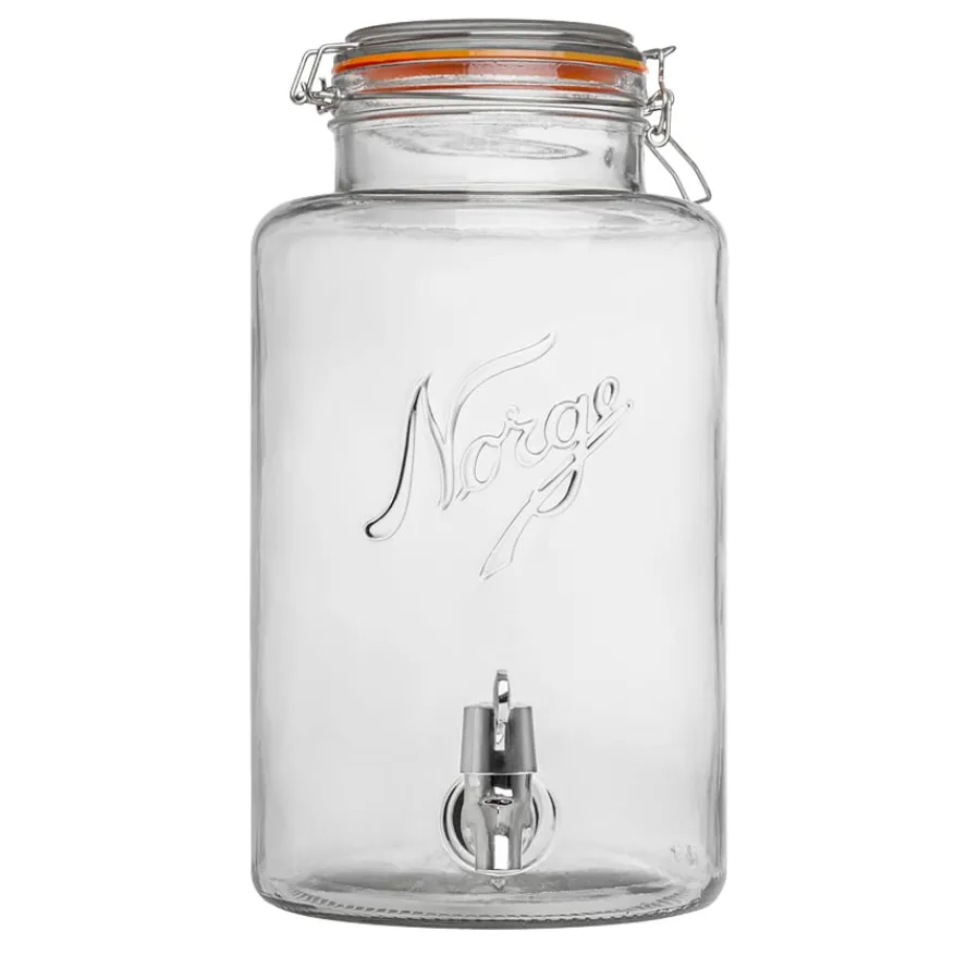 NORGESGLASSET Mugger-DRIKKEDISPENSER 6L Klar