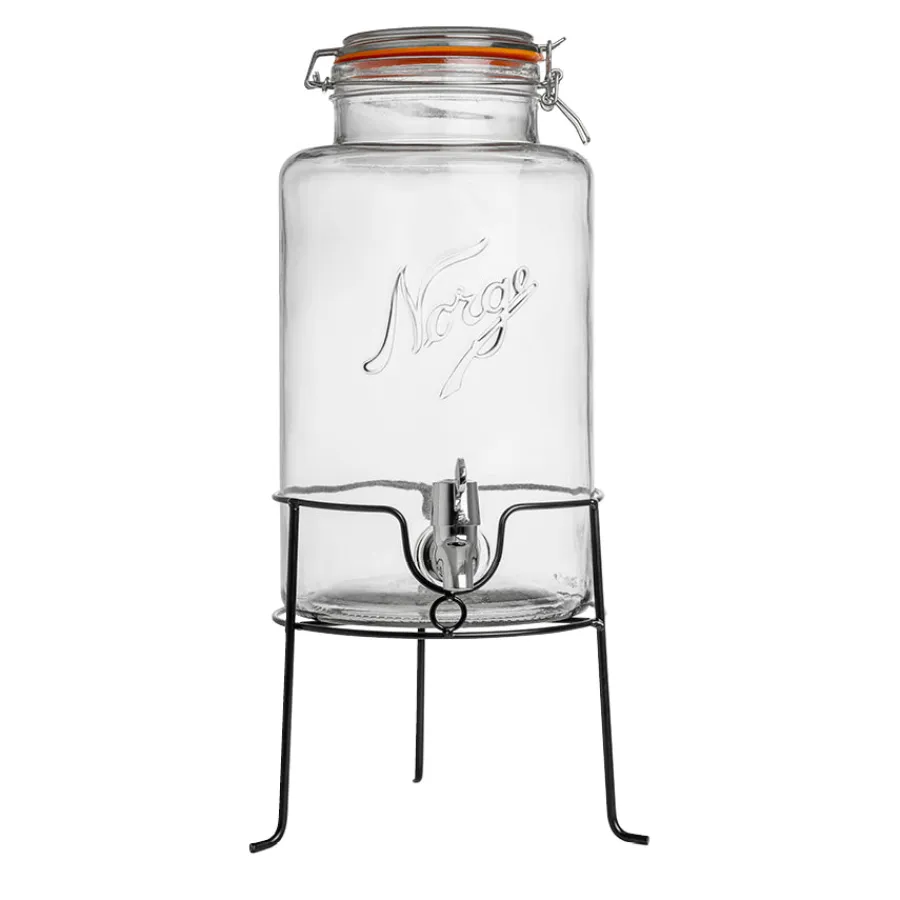 NORGESGLASSET Mugger-DRIKKEDISPENSER 6L Klar