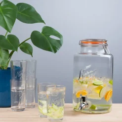 NORGESGLASSET Mugger-DRIKKEDISPENSER 6L Klar