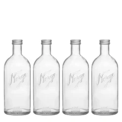 NORGESGLASSET Glassflasker-GLASSFLASKE 75CL 4PK