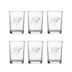 NORGESGLASSET Vannglass-KJØKKENGLASS 25 CL 6 PK Klar