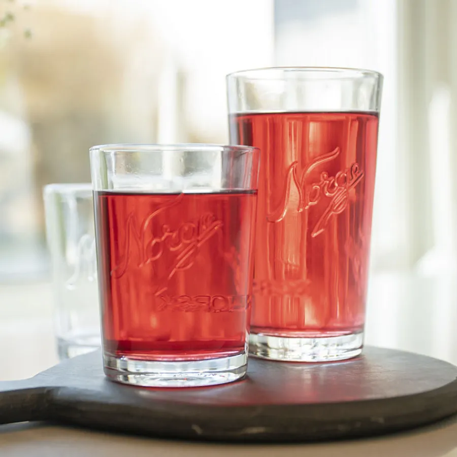 NORGESGLASSET Vannglass-KJØKKENGLASS 25 CL 6 PK Klar