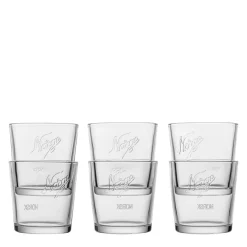 NORGESGLASSET Vannglass-KJØKKENGLASS 24CL 6PK STABLEBARE