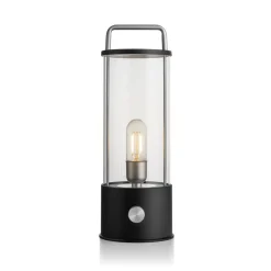 NORGESGLASSET Lys Og Led-Lys-LED LYKT 31 CM SORT