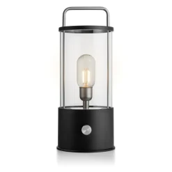 NORGESGLASSET Lys Og Led-Lys-LED LYKT 36 CM SORT