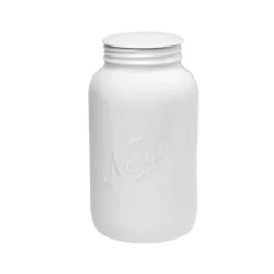 NORGESGLASSET Oppbevaring Og Krukker-OPPBEVARINGSKRUKKE M/LOKK 1,3 L Hvit