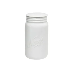 NORGESGLASSET Oppbevaring Og Krukker-OPPBEVARINGSKRUKKE M/LOKK 0,7 L Hvit