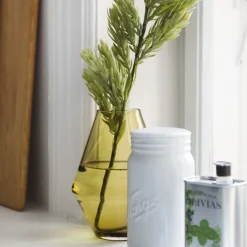 NORGESGLASSET Oppbevaring Og Krukker-OPPBEVARINGSKRUKKE M/LOKK 0,7 L Hvit