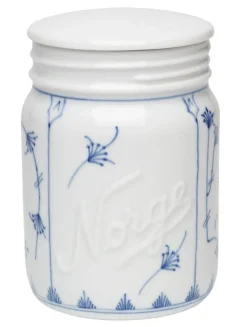 NORGESGLASSET Oppbevaring Og Krukker-OPPBEVARINGSKRUKKE 135 CL STRÅMØNSTER