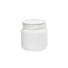 NORGESGLASSET Oppbevaring Og Krukker-OPPBEVARINGSKRUKKE M/LOKK 0,4 L T Hvit