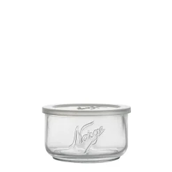 NORGESGLASSET Oppbevaring Og Krukker-OPPBEVARINGSGLASS 37CL PLASTLOKK