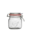 NORGESGLASSET Oppbevaring Og Krukker-OPPBEVARINGSGLASS 0,4L HENGSLET LOKK 4PK