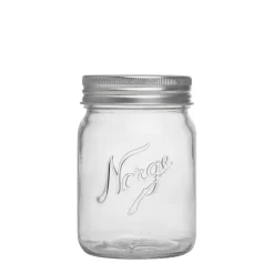 NORGESGLASSET Oppbevaring Og Krukker-OPPBEVARINGSGLASS 0,7L SKRULOKK Klar