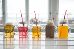 NORGESGLASSET Kopper Og Krus-SEIDEL GLASS M/SUGERØR 2PKT