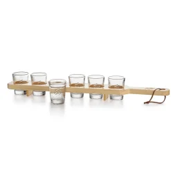 NORGESGLASSET Drammeglass-SHOTGLASS 5 CL 6 STK FURUPLANKE
