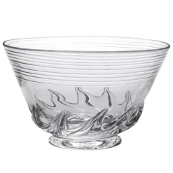 HADELAND GLASSVERK AS Dekorfat Og -Boller|Kunstglass-NØSTETANGEN BOLLE 16,5CM Klar