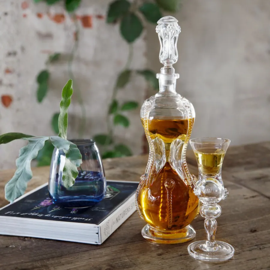 HADELAND GLASSVERK AS Dekanter Og Karafler-NØSTETANGEN KLUKKFLASKE/KARAFFEL 75CL Klar