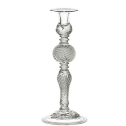 HADELAND GLASSVERK AS Kunstglass|Lysestaker-NØSTETANGEN LYSESTAKE 29CM Klar