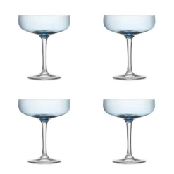 HADELAND GLASSVERK Produktpakker|Produktpakker-ODYSSÉ CAVASKÅL 25CL 4PK BLÅ