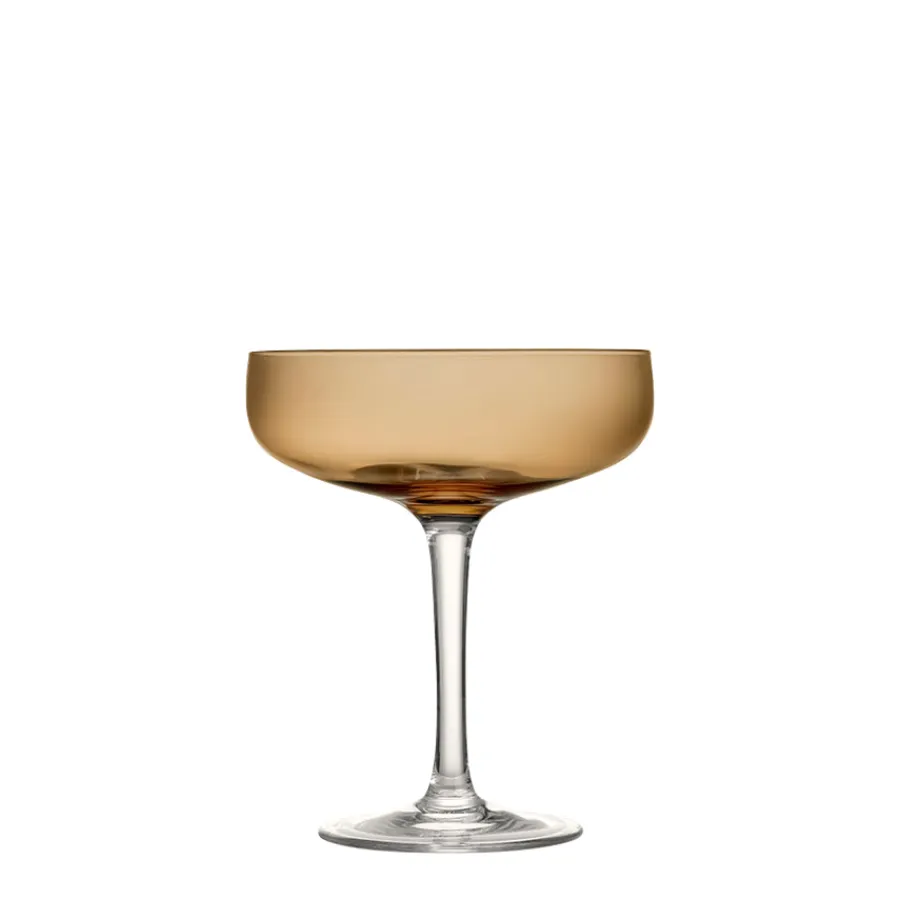 HADELAND GLASSVERK AS Champagneglass-ODYSSÉ CAVASKÅL 25CL 2PK Kakao