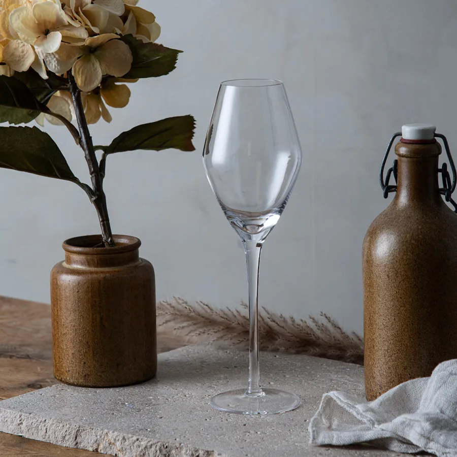 HADELAND GLASSVERK Champagneglass-ODYSSÉ CHAMPAGNEGLASS 38CL 6PK Klar