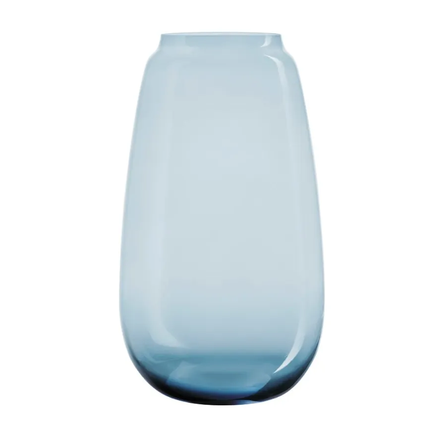 HADELAND GLASSVERK AS Vaser-SICCORI VASE 26 CM HIMMELBLÅ Blå