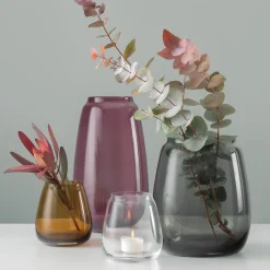 HADELAND GLASSVERK AS Vaser-SICCORI VASE 11 CM Klar