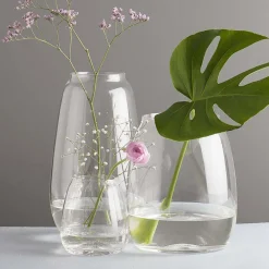 HADELAND GLASSVERK AS Vaser-SICCORI VASE 11 CM Klar