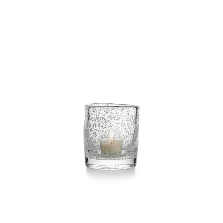 HADELAND GLASSVERK Lyslykter Og Lanterner-SINE TELYSLYKT KLAR PERLE