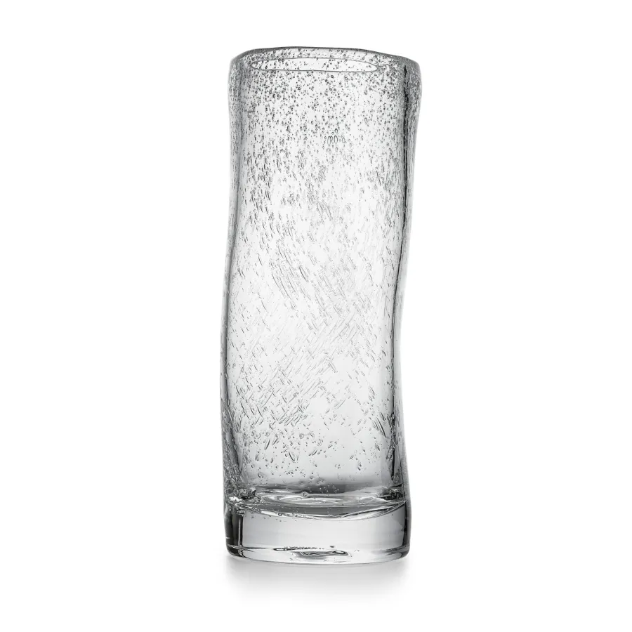 HADELAND GLASSVERK Vaser-SINE VASE KLAR PERLE
