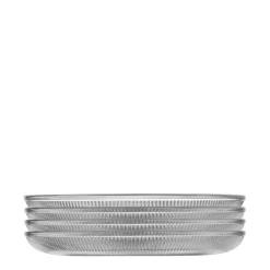HADELAND GLASSVERK AS Tallerken Og Servise-SIRI ASJETT 20,5 CM 4PK Klar