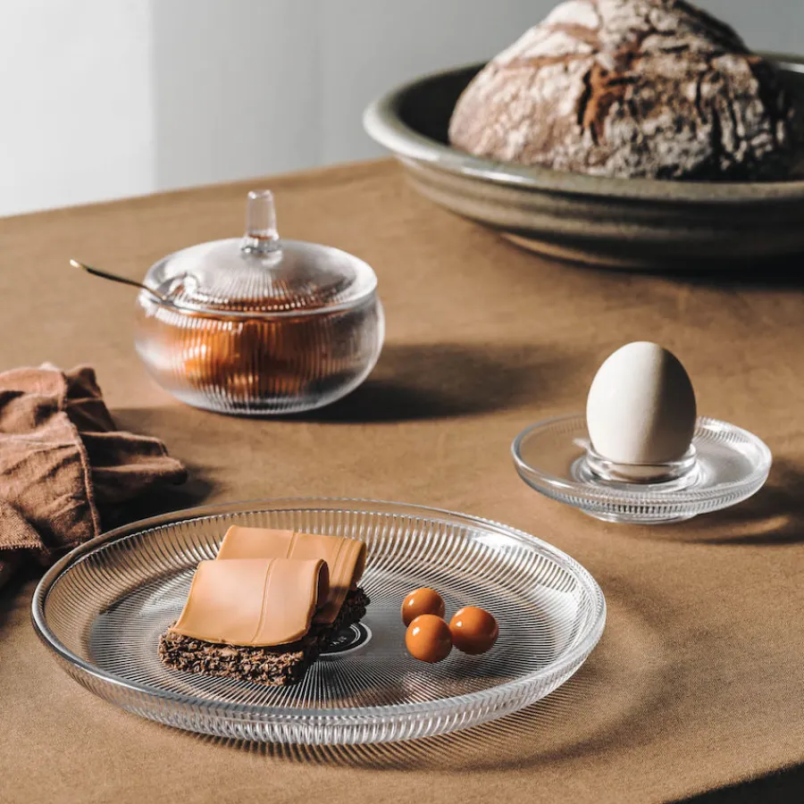 HADELAND GLASSVERK AS Tallerken Og Servise-SIRI ASJETT 20,5 CM 4PK Klar