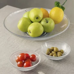 HADELAND GLASSVERK Skåler Og Boller-SIRI BOLLE 32 CM KLAR