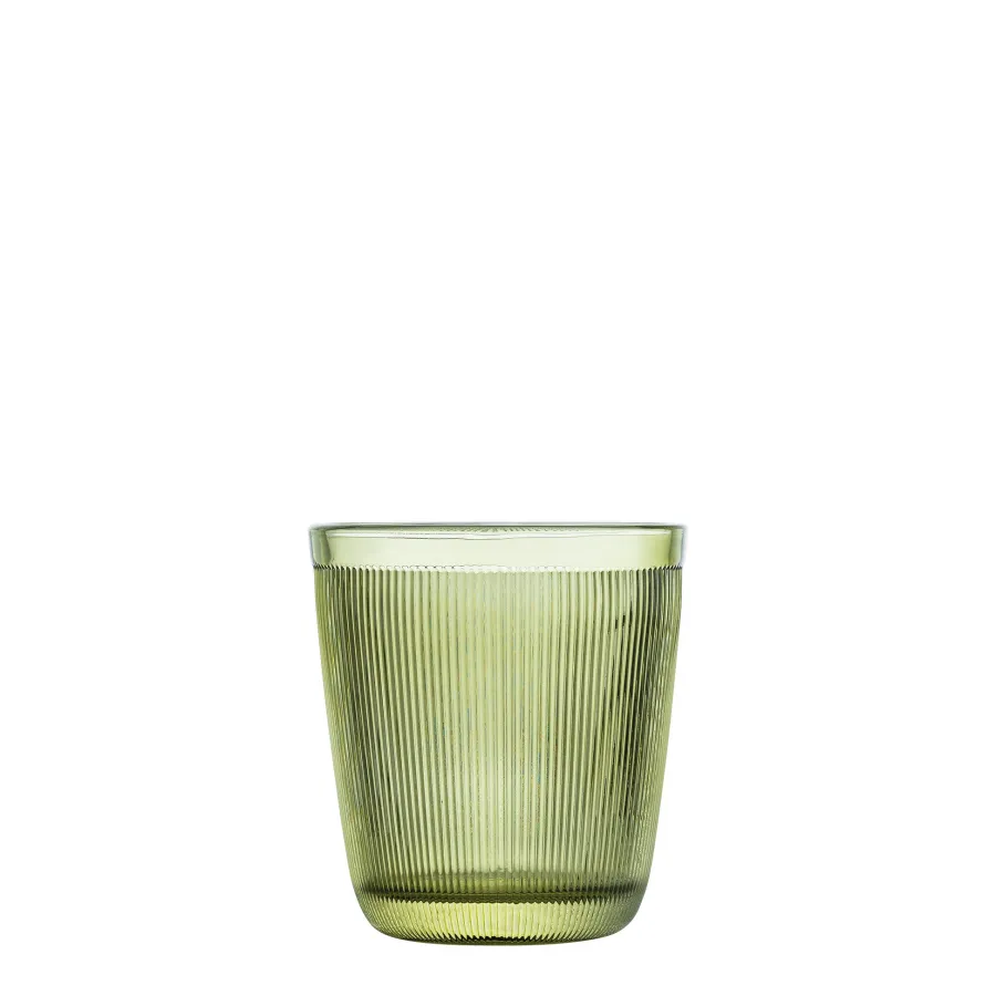 HADELAND GLASSVERK Vannglass-SIRI DRIKKEGLASS 20CL 4PK GRØNN